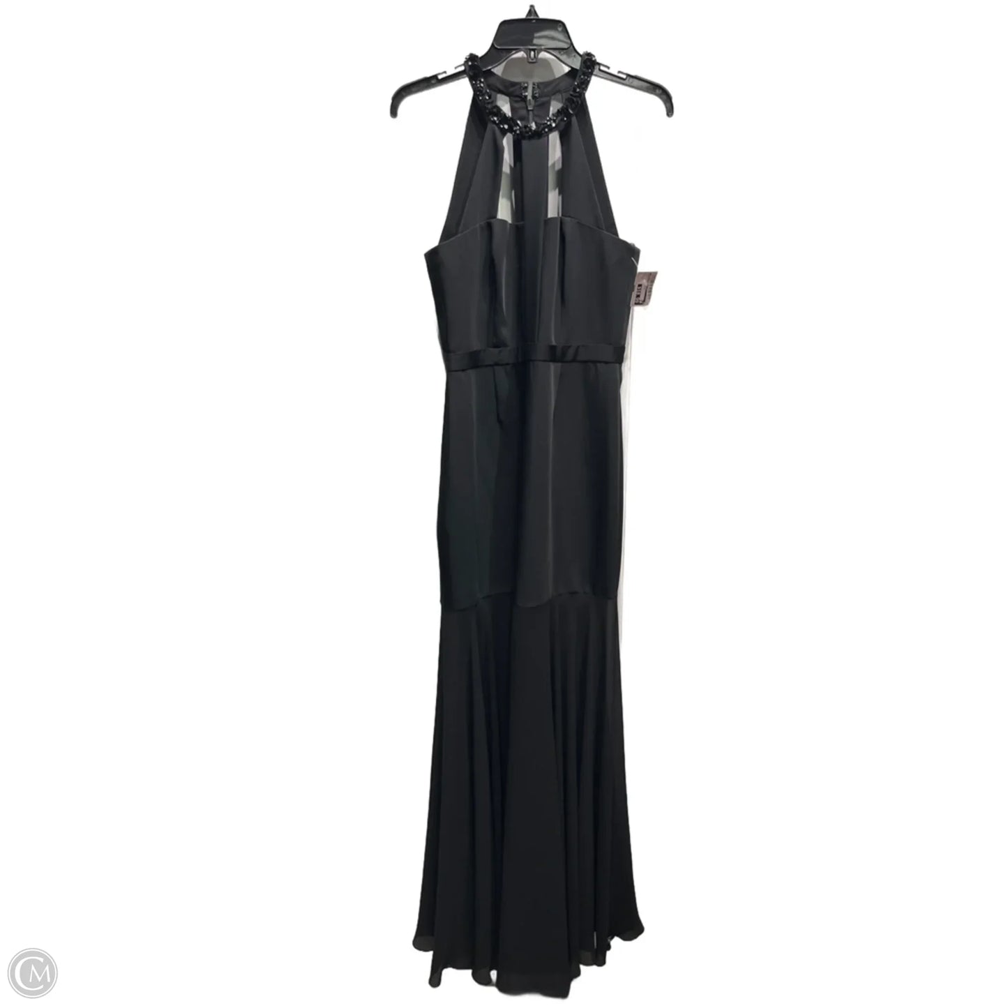 Dress Party Midi By Bcbgmaxazria In Black, Size: 10