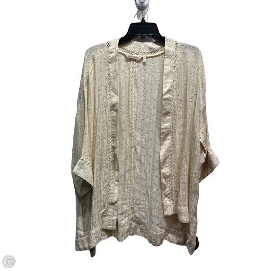 Cardigan By Soft Surroundings In Gold, Size: M