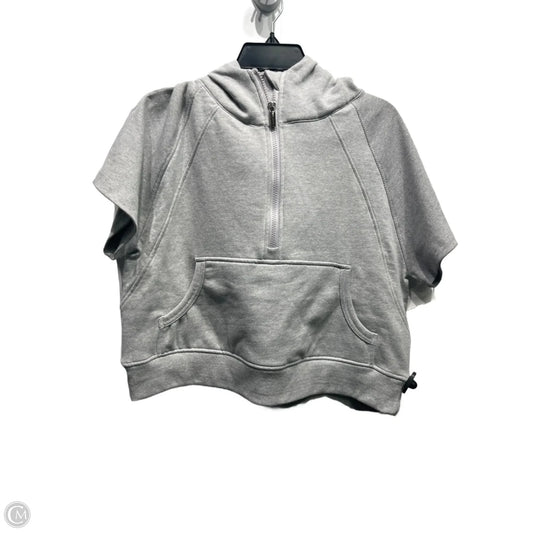 Sweatshirt Hoodie By Anna & Ava In Grey, Size: Osfm
