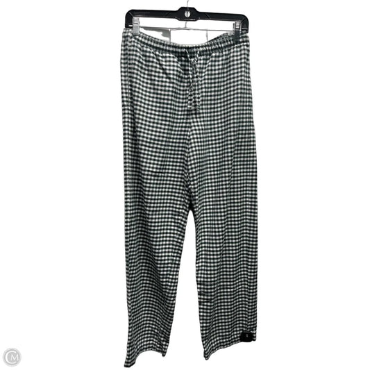Pants Lounge By Gap In Green & White, Size: S