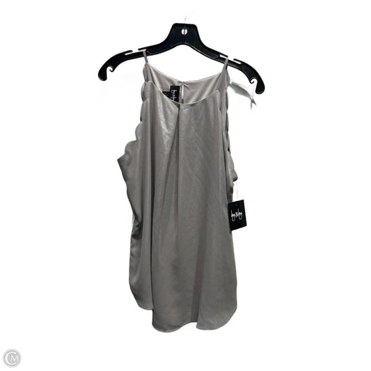 Top Sleeveless By By & By In Grey, Size: L