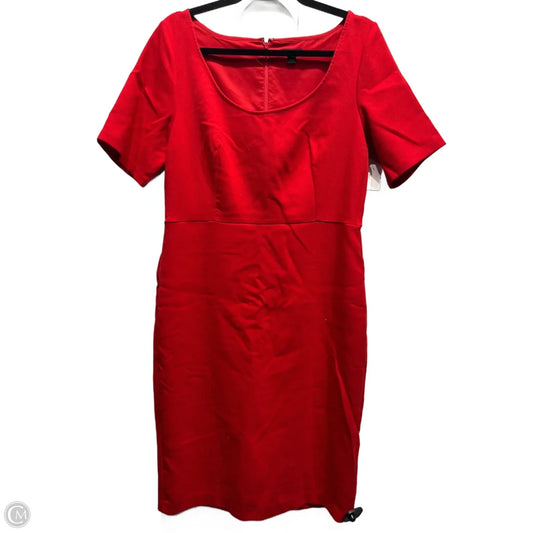 Dress Work By Ann Taylor In Red, Size: 8