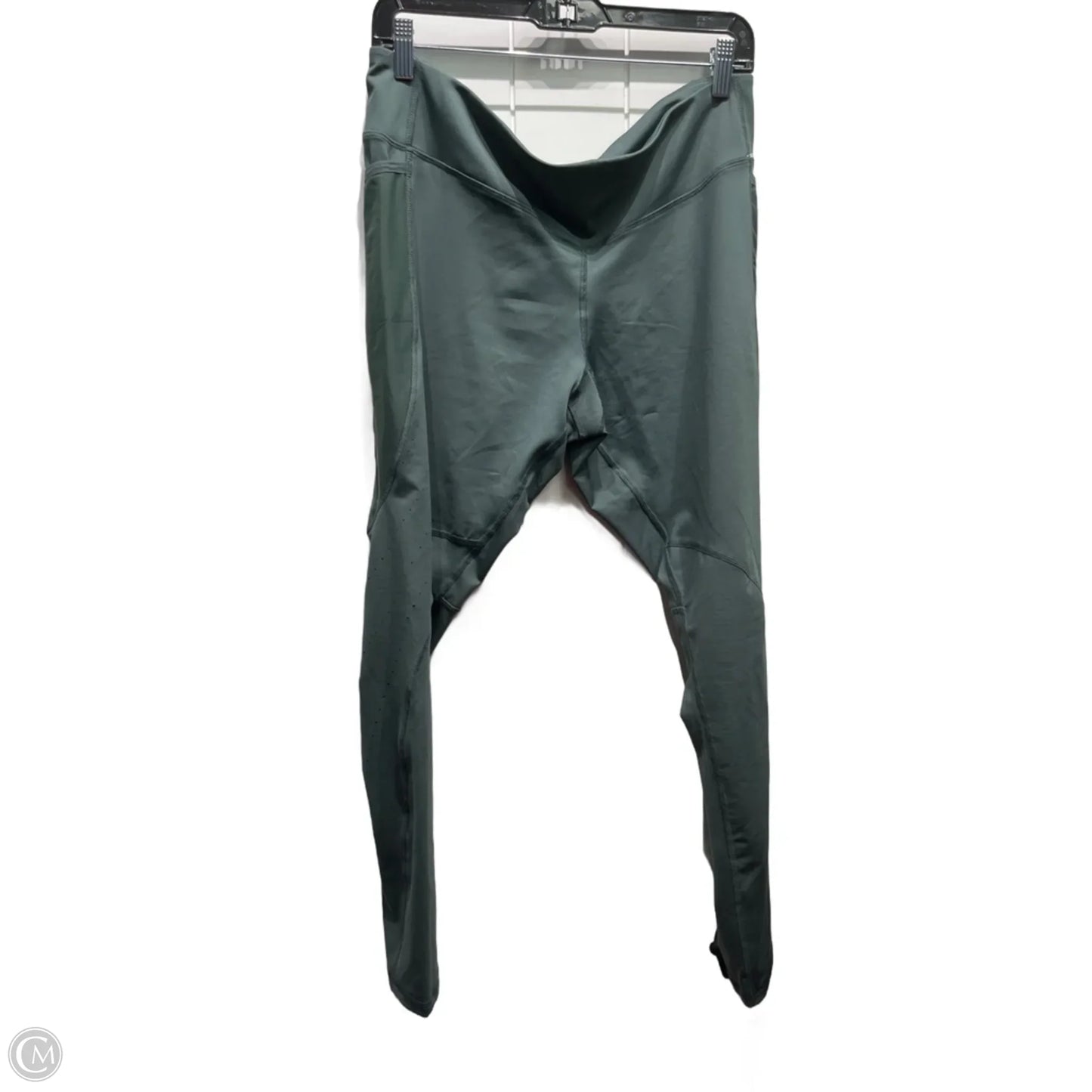 Athletic Leggings By Champion In Green, Size: Xxl