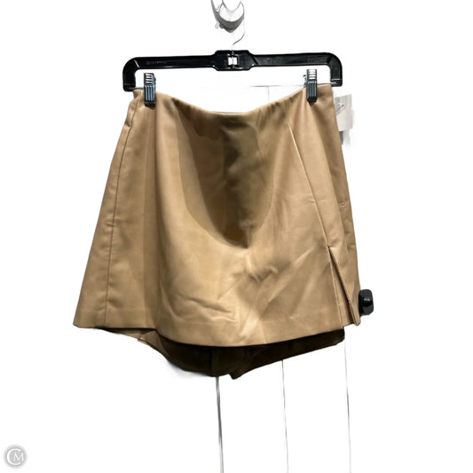 Skort By 7 For All Mankind In Tan, Size: L