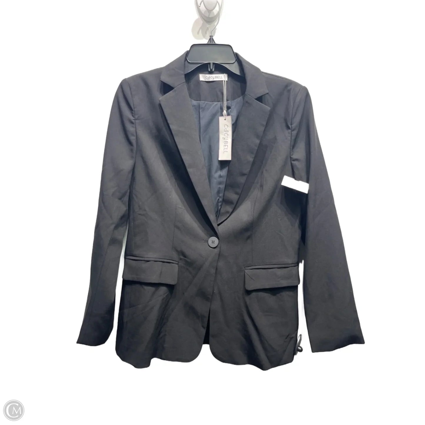 Blazer By Clothes Mentor In Black, Size: M