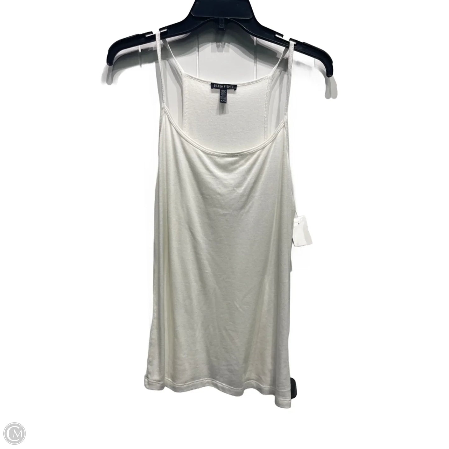 Tank Top By Eileen Fisher In White, Size: Xl