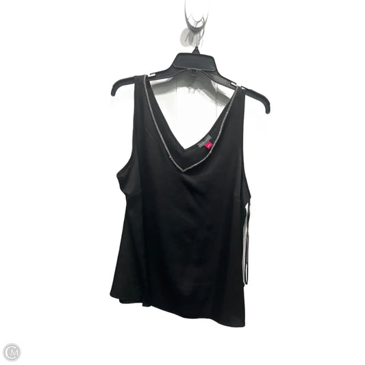 Top Sleeveless By Vince Camuto In Black, Size: L