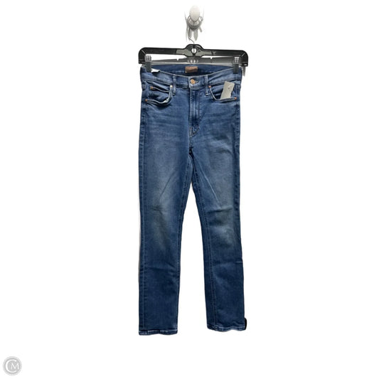 Jeans Skinny By Mother In Blue Denim, Size: 0