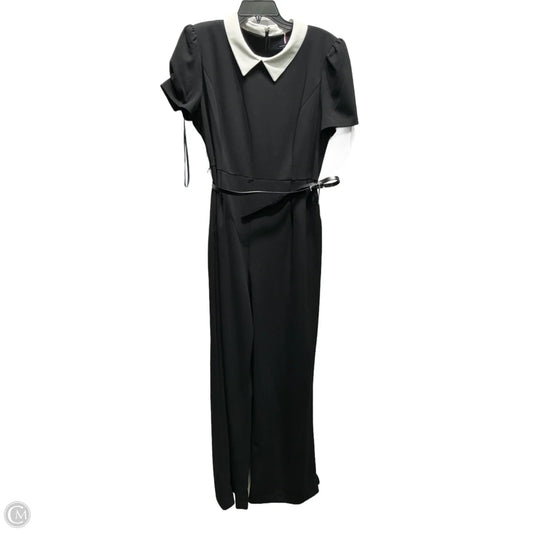 Jumpsuit By Tommy Hilfiger In Black & White, Size: 18