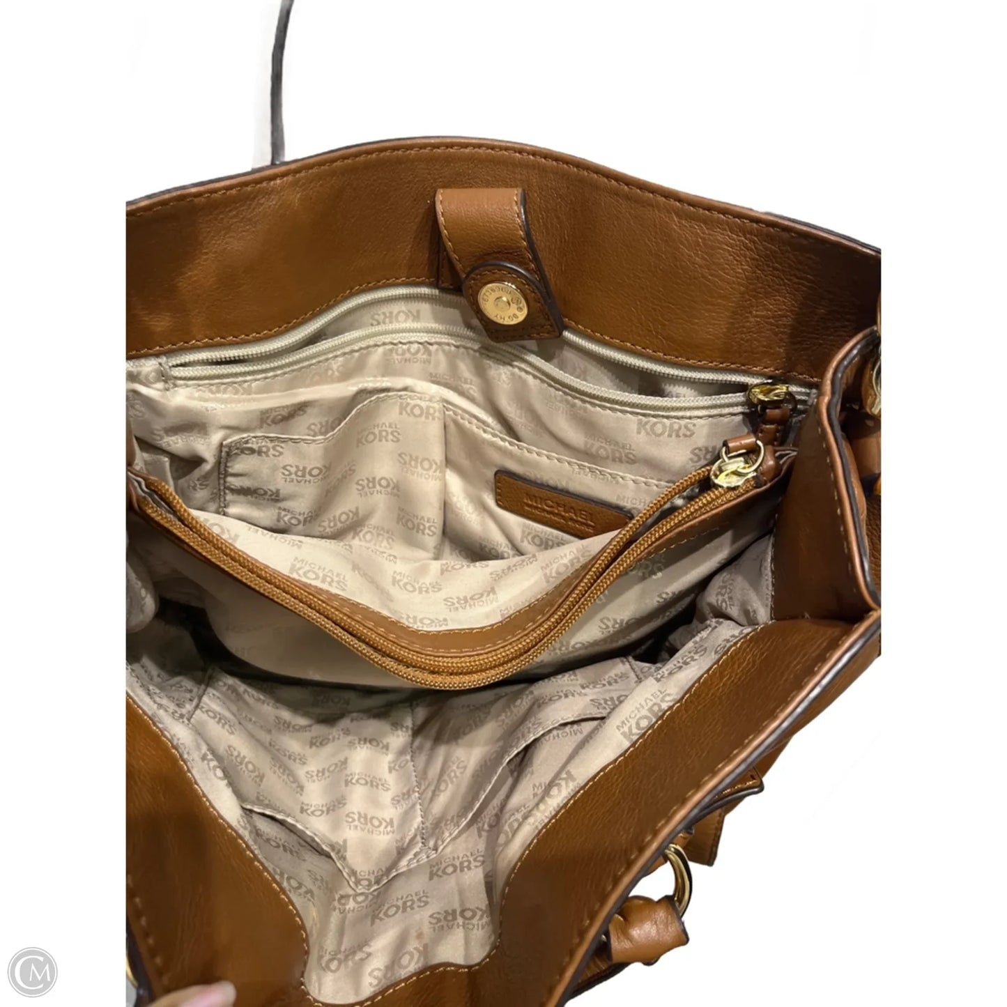 Handbag Designer By Michael Kors, Size: Large