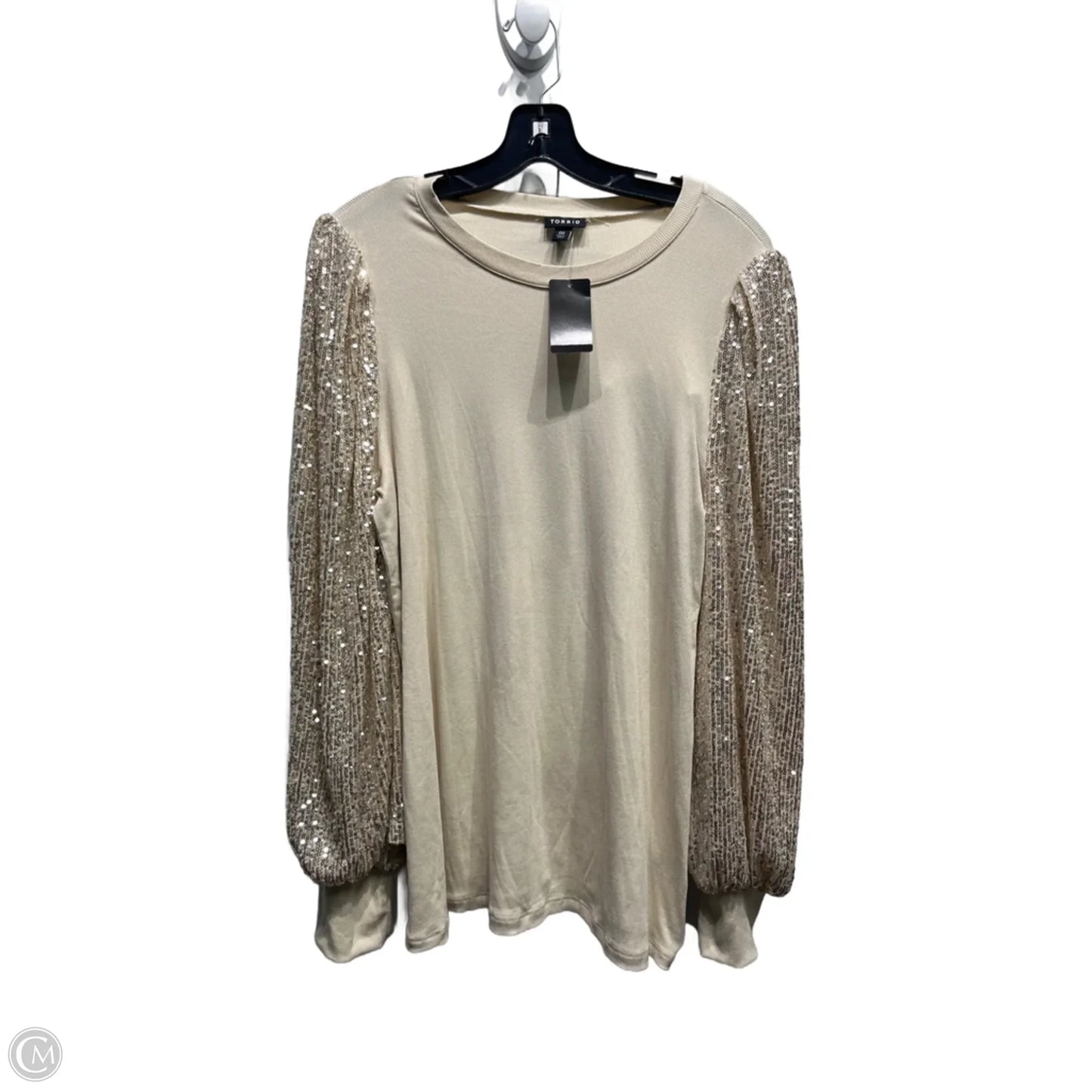 Skirt Set 2pc By Torrid In Gold, Size: M