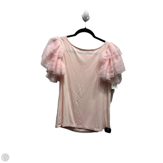 Top Short Sleeve By On 34th In Pink, Size: M