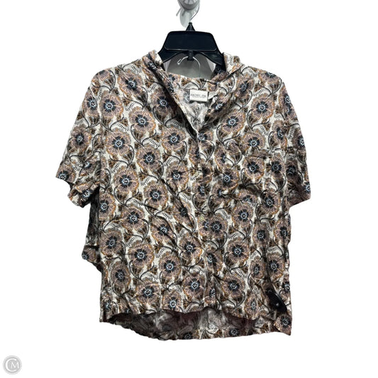 Shorts Set By Rachel Zoe In Tan & White, Size: M