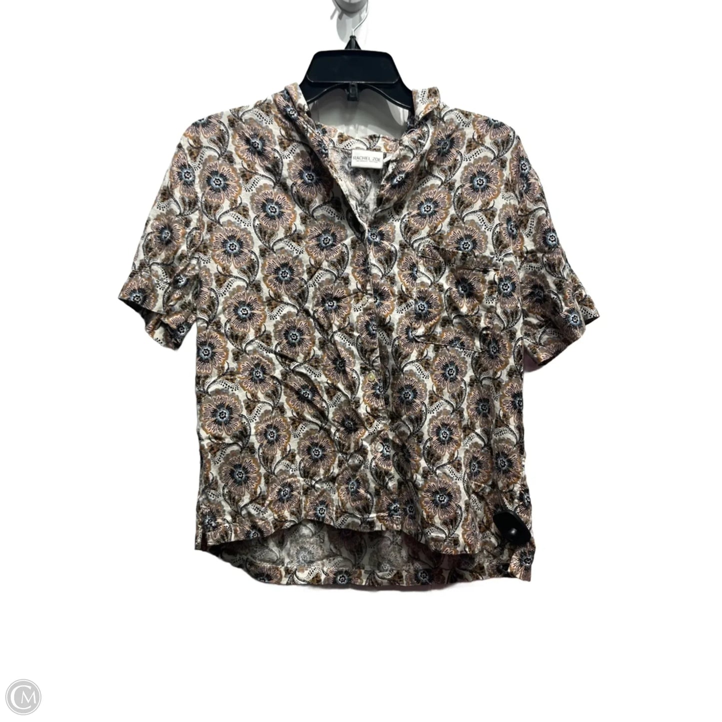 Shorts Set By Rachel Zoe In Tan & White, Size: M