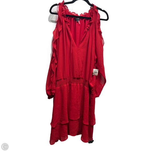 Dress Party Short By 1.state In Red, Size: 2x