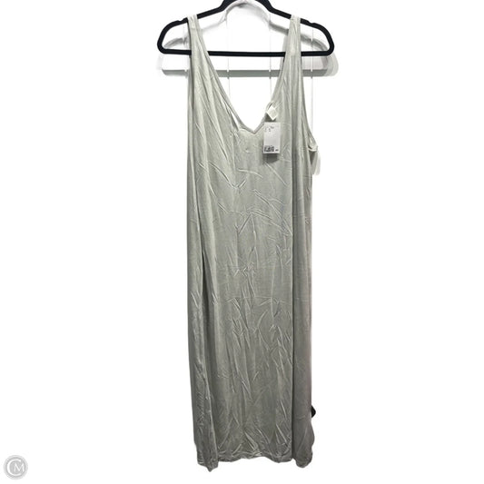Dress Casual Midi By H&m In Grey, Size: Xl