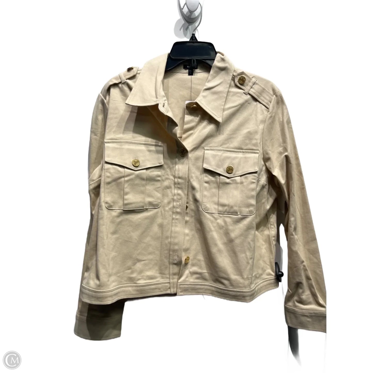 Jacket Other By Express In Cream, Size: L