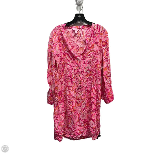 Dress Designer By Lilly Pulitzer In Pink, Size: M