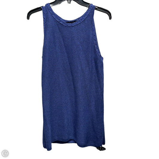 Top Sleeveless By White House Black Market In Blue, Size: M