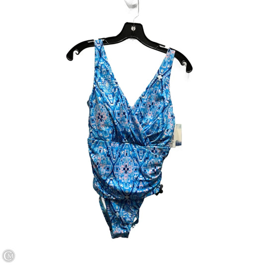 Swimsuit By AMERICAN BEACH In Blue, Size: 8
