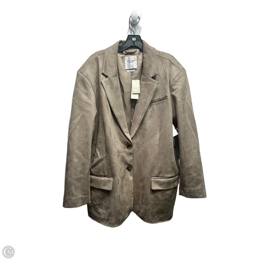 Blazer By Abercrombie And Fitch In Grey, Size: Xl
