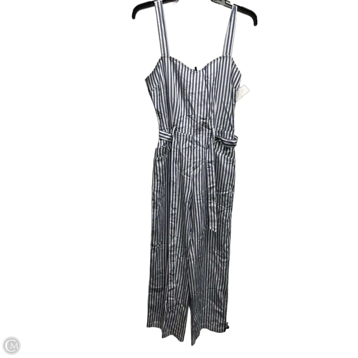 Jumpsuit By Paige In Blue & White, Size: S