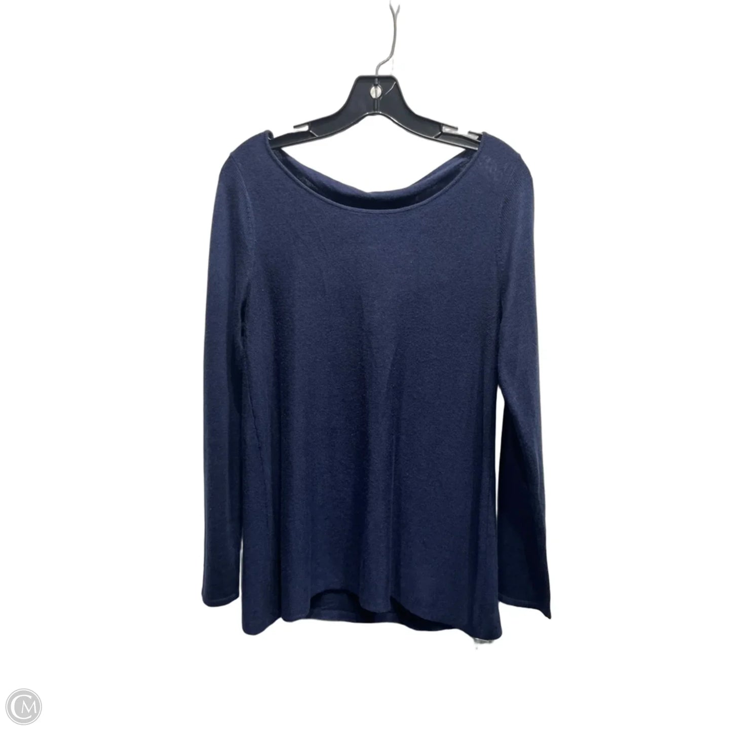 Top Long Sleeve Designer By Lilly Pulitzer In Navy, Size: M