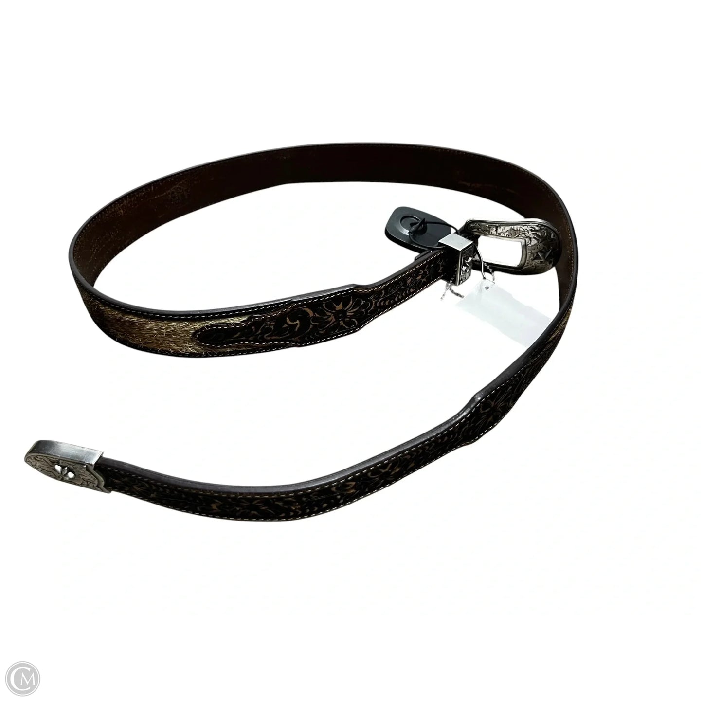 Belt Leather By Clothes Mentor, Size: Large