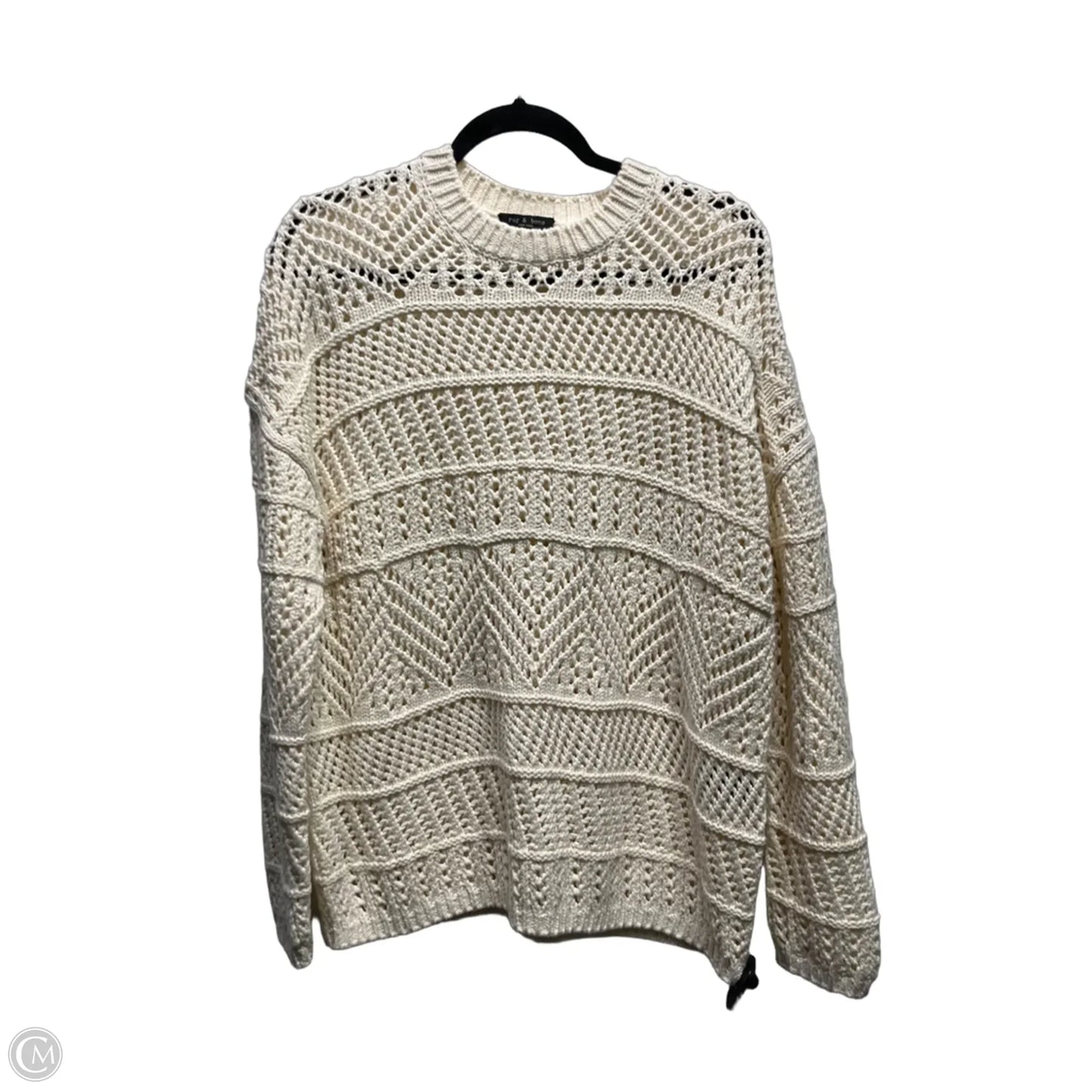 Sweater By Rag And Bone In Cream, Size: S