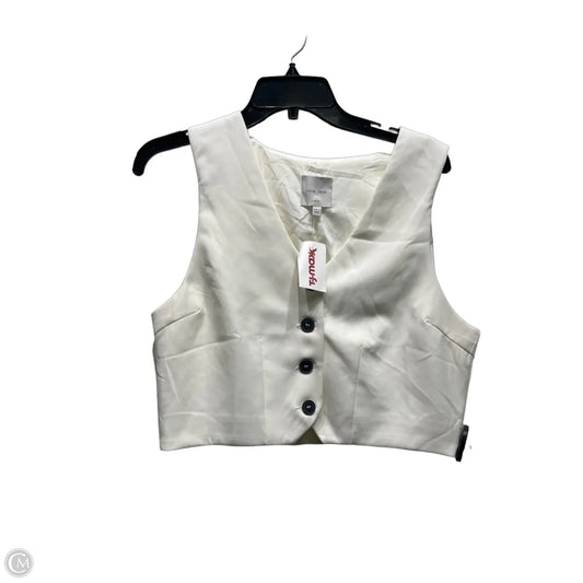 Vest Other By Love Tree In Cream, Size: L