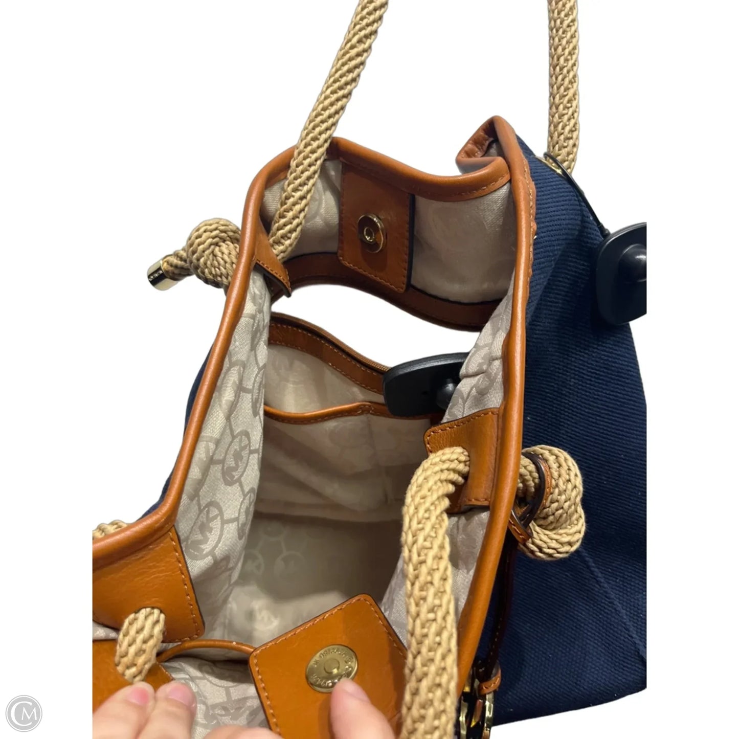 Handbag Designer By Michael Kors, Size: Medium