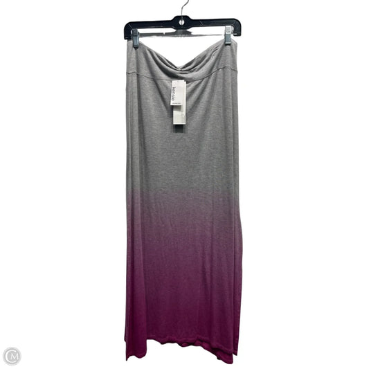 Skirt Maxi By Kensie In Green & Pink, Size: L