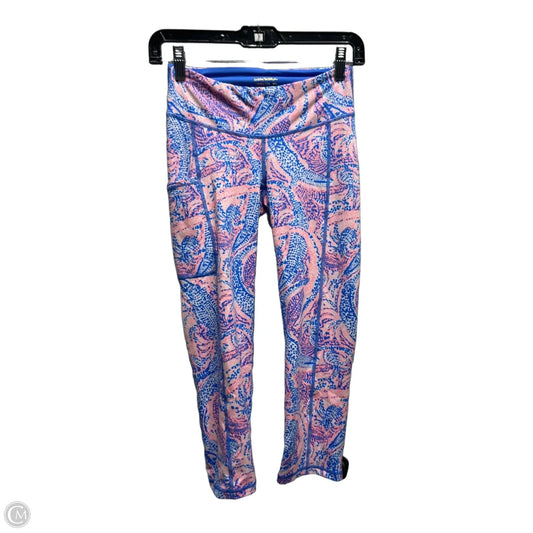 Pants Designer By Lilly Pulitzer In Blue & Pink, Size: Xs