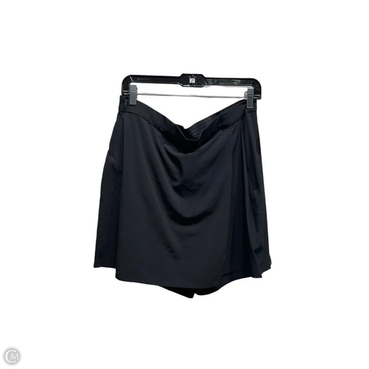 Athletic Skort By Athleta In Black, Size: 14