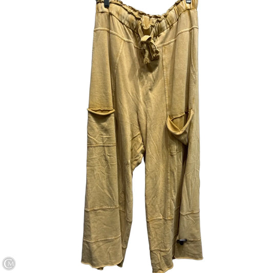 Pants Lounge By Three Bird Nest In Yellow, Size: Xl
