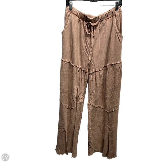 Pants Lounge By J. HER In Tan, Size: Xl