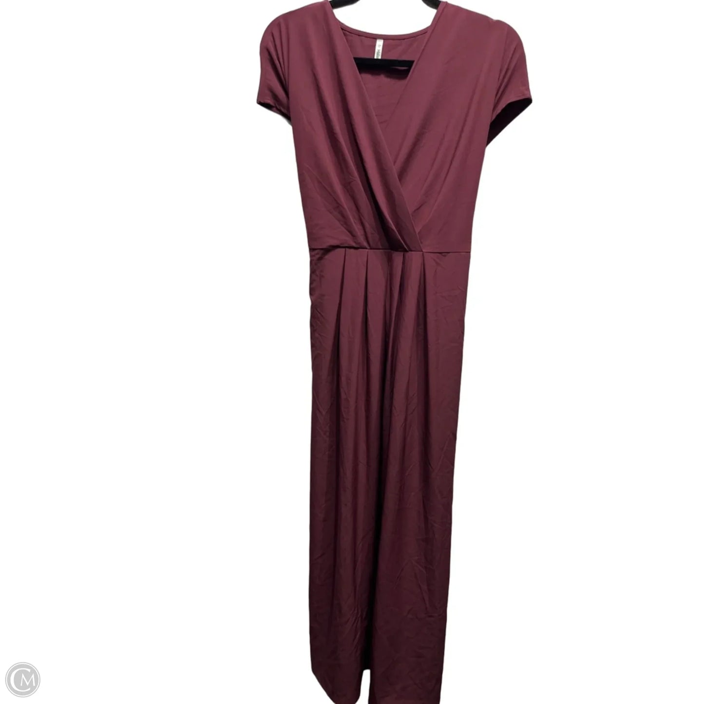Dress Casual Midi By Halara In Maroon, Size: 1x