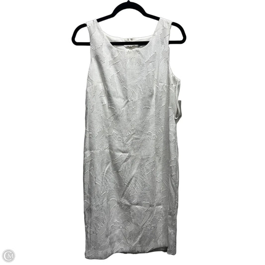 Dress Work By Kasper In White, Size: 8