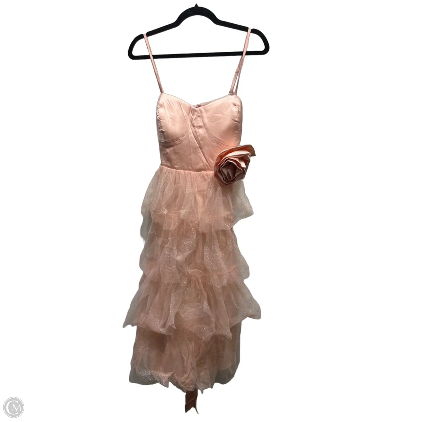Dress Party Short By New York And Co In Pink, Size: L