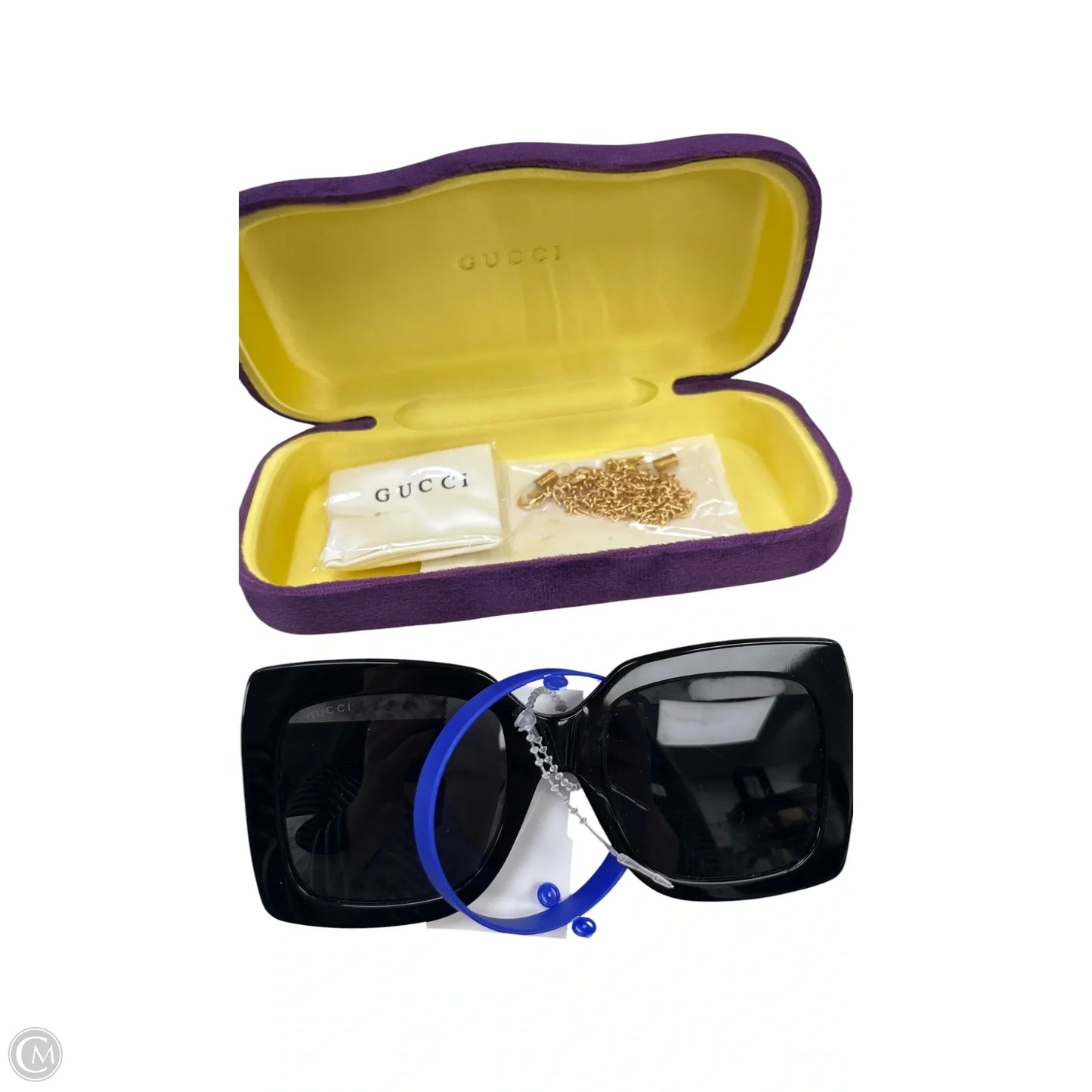 Sunglasses Luxury Designer By Gucci, Size: