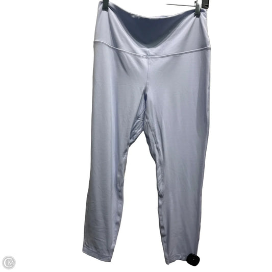 Athletic Leggings By Lululemon In Blue, Size: 12