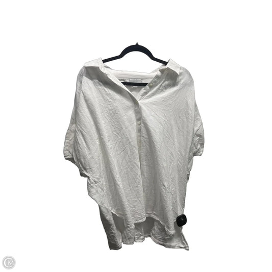 Top Short Sleeve By Pure Jill In White, Size: Xl