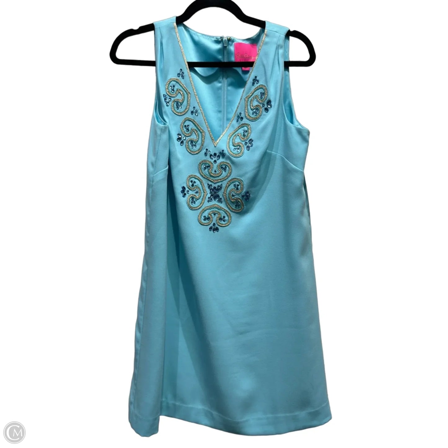 Dress Designer By Lilly Pulitzer In Blue, Size: 4