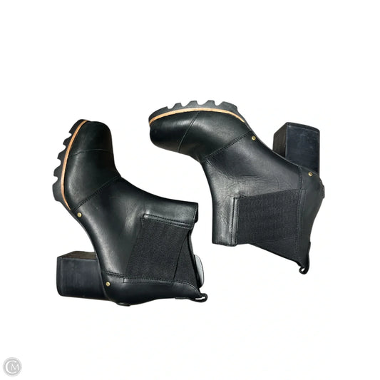 Boots Ankle Heels By Sorel In Black, Size: 8