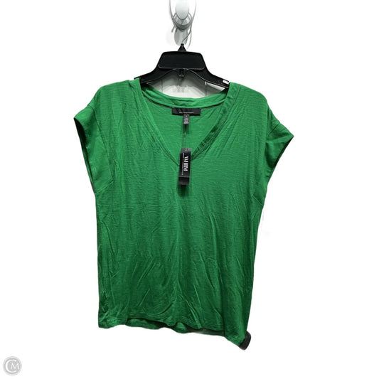 Top Short Sleeve By White House Black Market In Green, Size: S