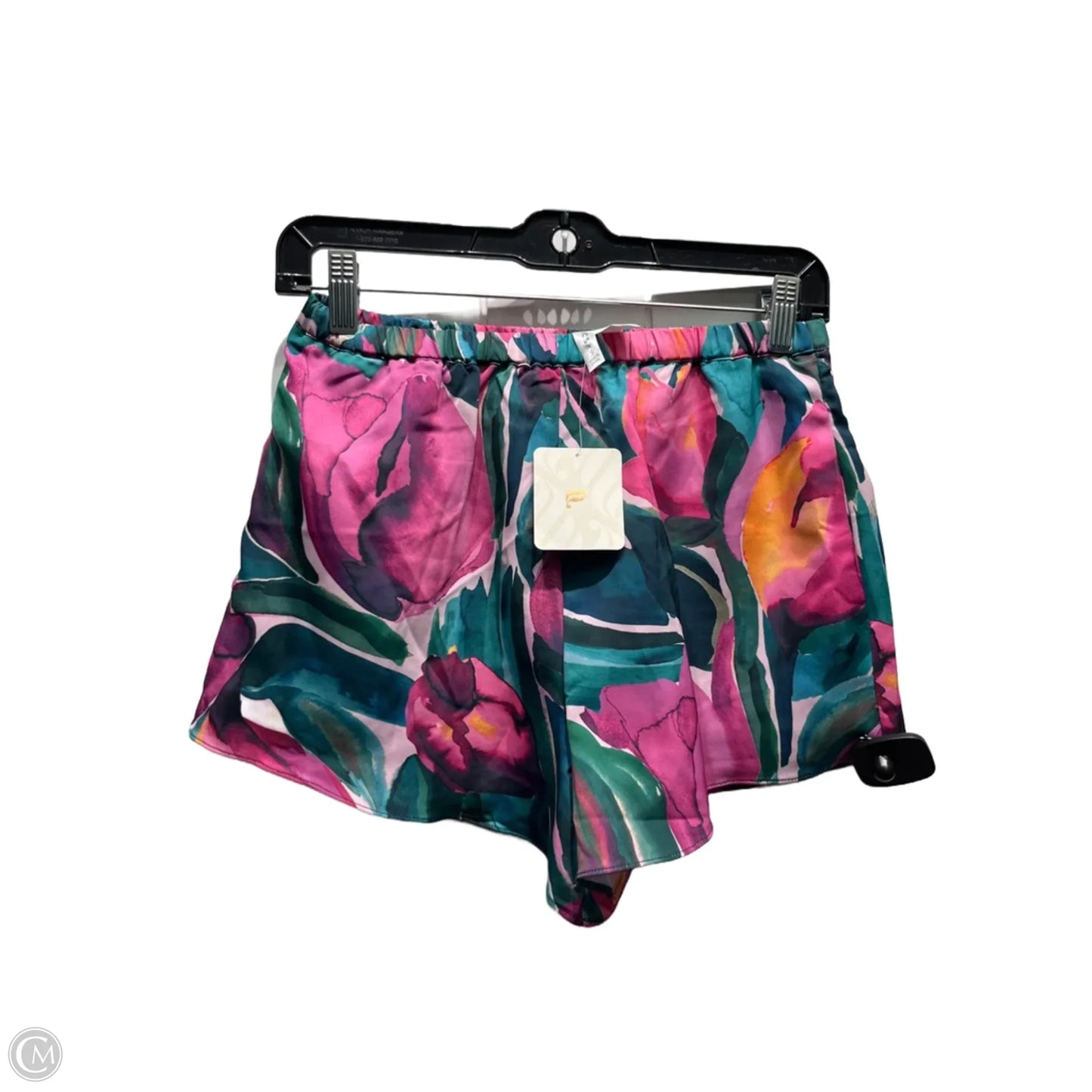 Shorts Set By Fabletics In Green & Purple, Size: S