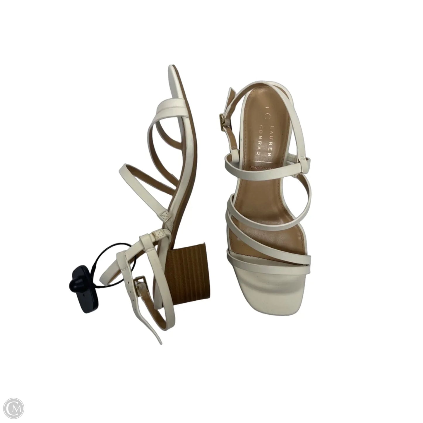 Shoes Heels Block By Lc Lauren Conrad In Cream, Size: 7