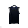 Top Sleeveless By Misook In Black, Size: L