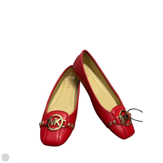 Shoes Flats By Michael By Michael Kors In Red, Size: 9