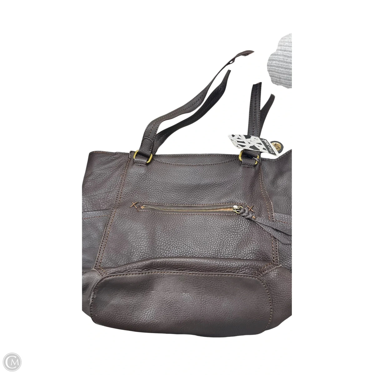 Handbag Leather By The Sak, Size: Medium
